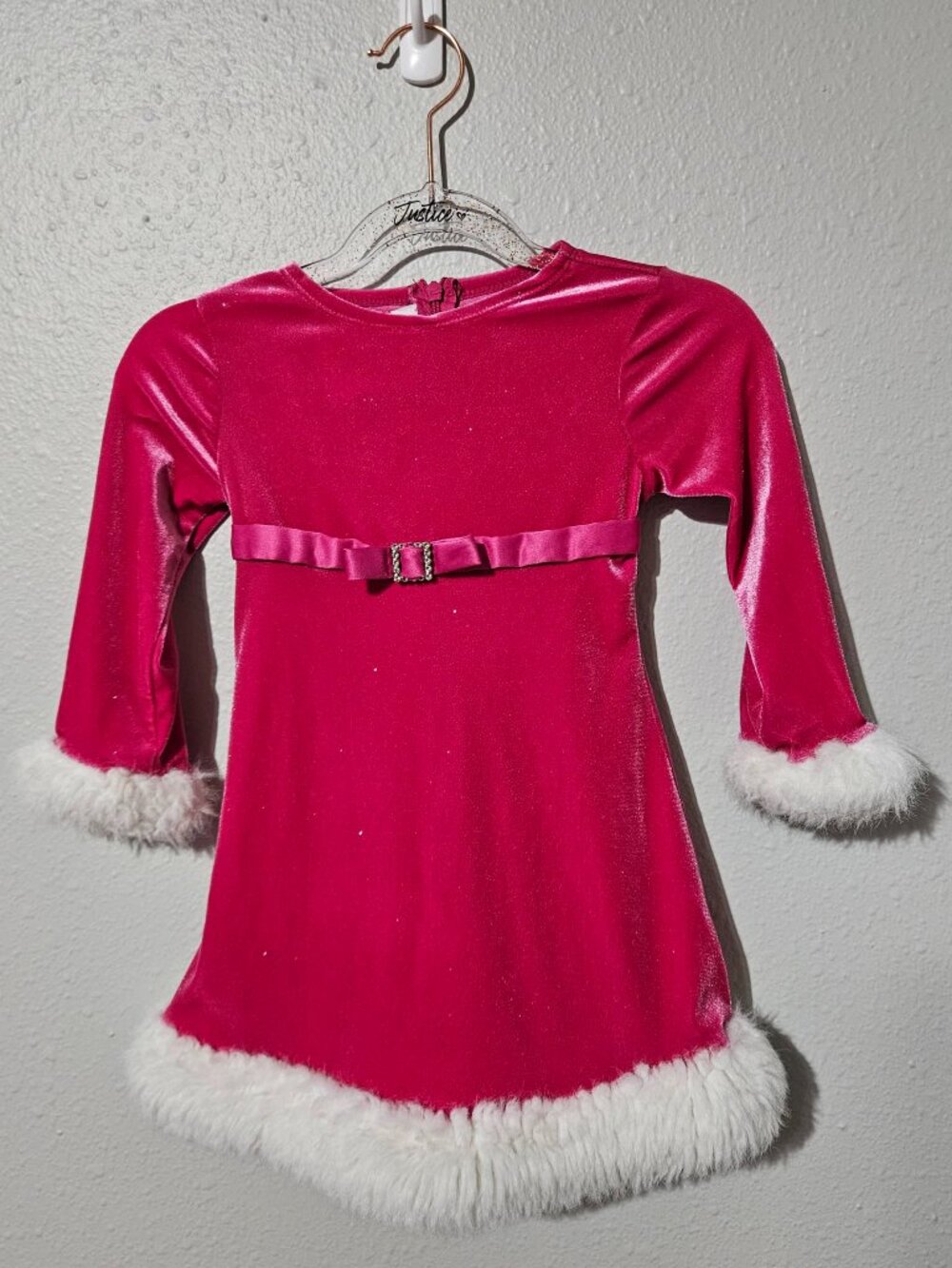 2T Velvet Pink Bonnie Jean Dress